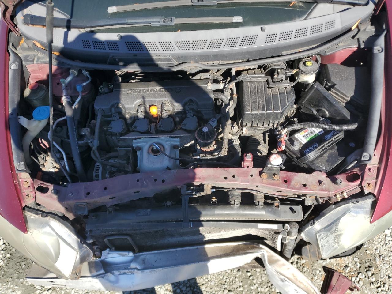 2006 Honda Civic VIN 1HGFA16596L035547 Copart auction photo, front end / rear end damage thumbnail 13