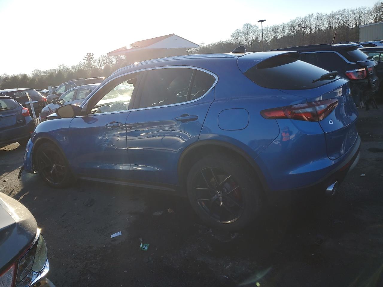 2019 Alfa Romeo Stelvio VIN ZASPAKBN1K7C51238 Copart auction photo, front end / minor dent/scratches damage thumbnail 2