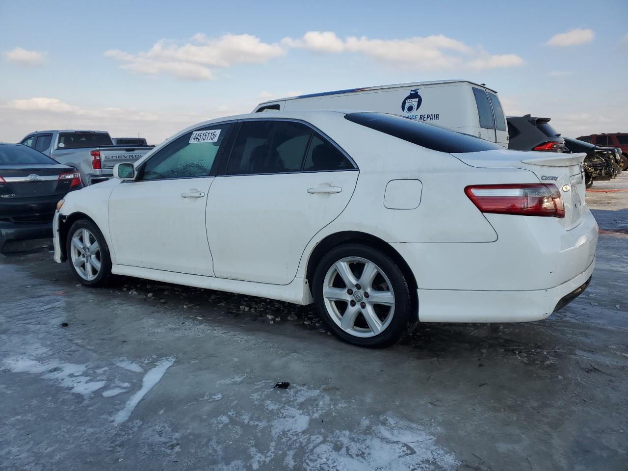 2008 Toyota Camry VIN 4T1BE46K38U741205 Copart auction photo, front end damage thumbnail 2