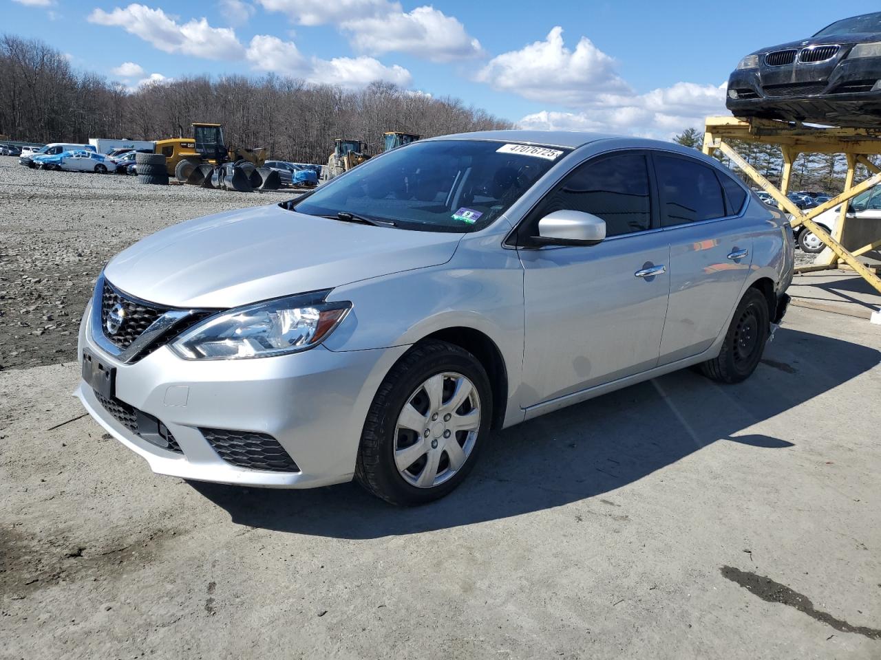 2019 Nissan Sentra VIN 3N1AB7AP2KY350468 - Copart auction photo