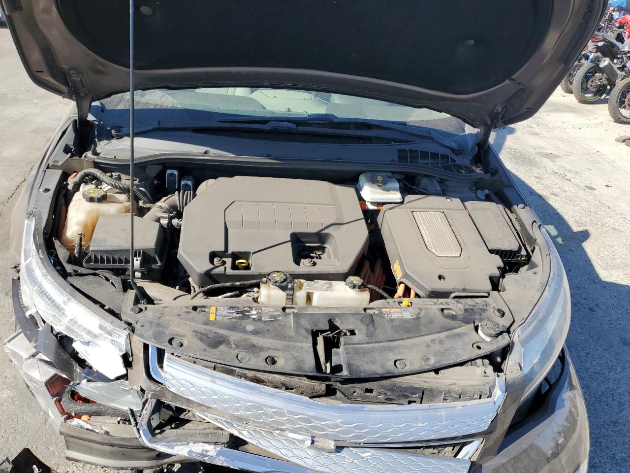 2014 Chevrolet Volt VIN 1G1RA6E40EU137418 Copart auction photo, front end damage thumbnail 13