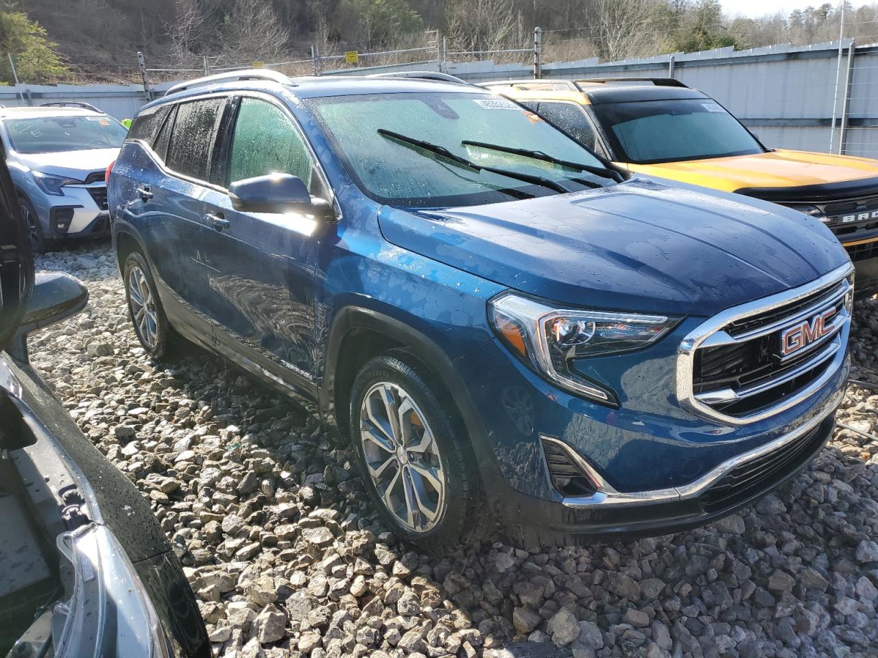 2021 GMC Terrain VIN 3GKALVEV8ML315512 Copart auction photo, water/flood damage thumbnail 4
