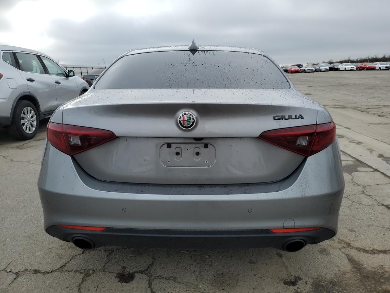 2020 Alfa Romeo Giulia VIN ZARFAMAN2L7625199 Copart auction photo, all over damage thumbnail 6