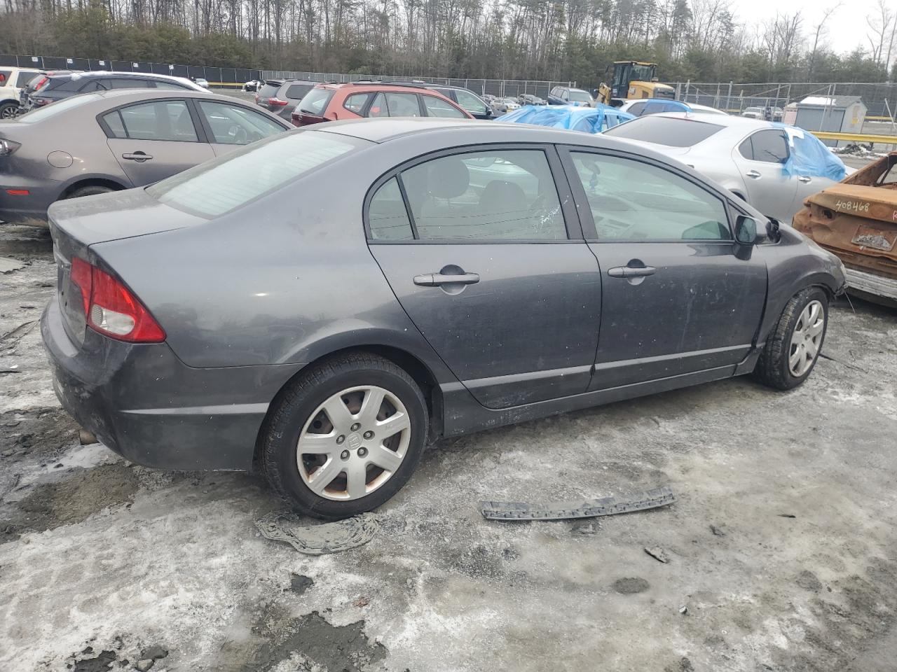 2011 Honda Civic VIN 2HGFA1F54BH309101 Copart auction photo, front end damage thumbnail 3