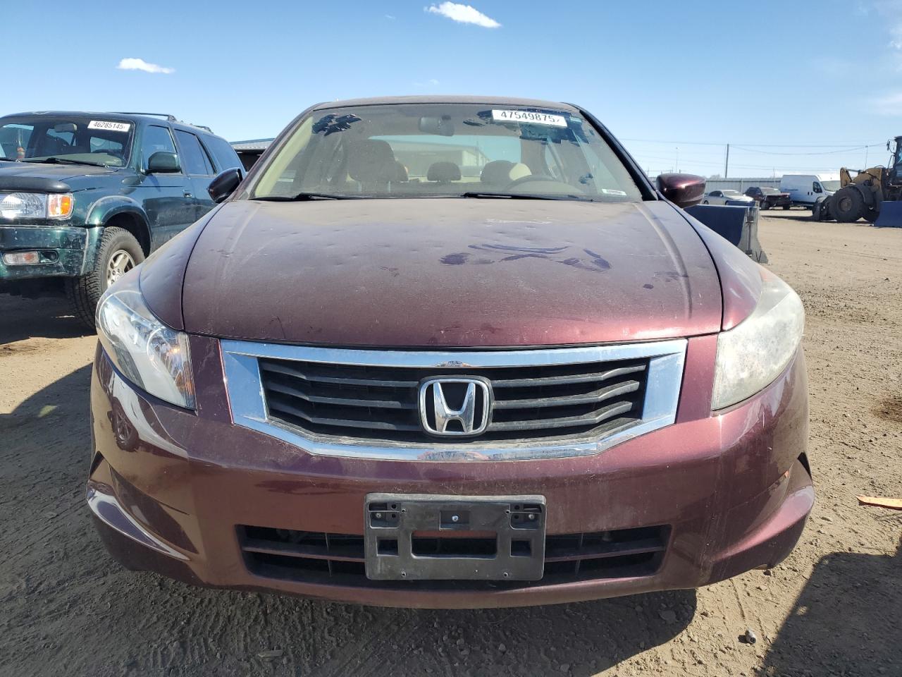 2008 Honda Accord VIN JHMCP26468C049226 Copart auction photo, rear end / hail damage thumbnail 5