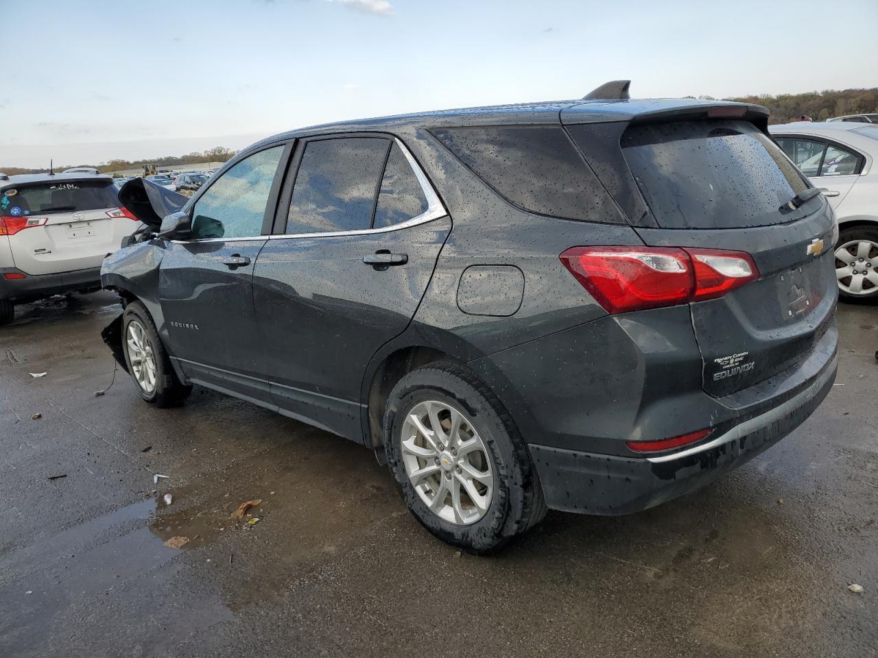 2021 Chevrolet Equinox VIN 2GNAXUEVXM6161584 Copart auction photo, front end damage thumbnail 2
