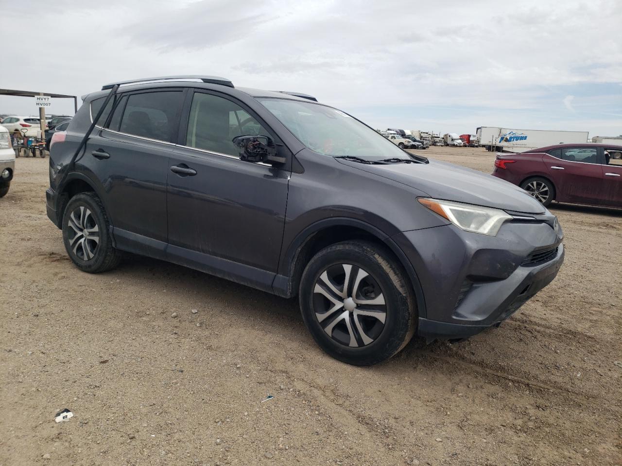 2017 Toyota RAV 4 VIN JTMZFREV4HJ109338 Copart auction photo, all over damage thumbnail 4