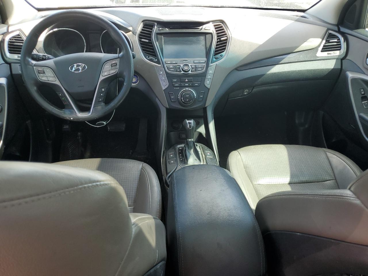2014 Hyundai Santa Fe VIN KM8SR4HF1EU072156 Copart auction photo, front end damage thumbnail 8