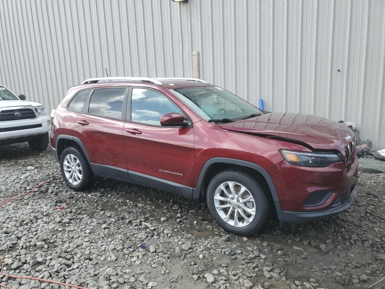 2020 Jeep Grand Cherokee VIN 1C4PJLCBXLD525588 Copart auction photo, front end damage thumbnail 4