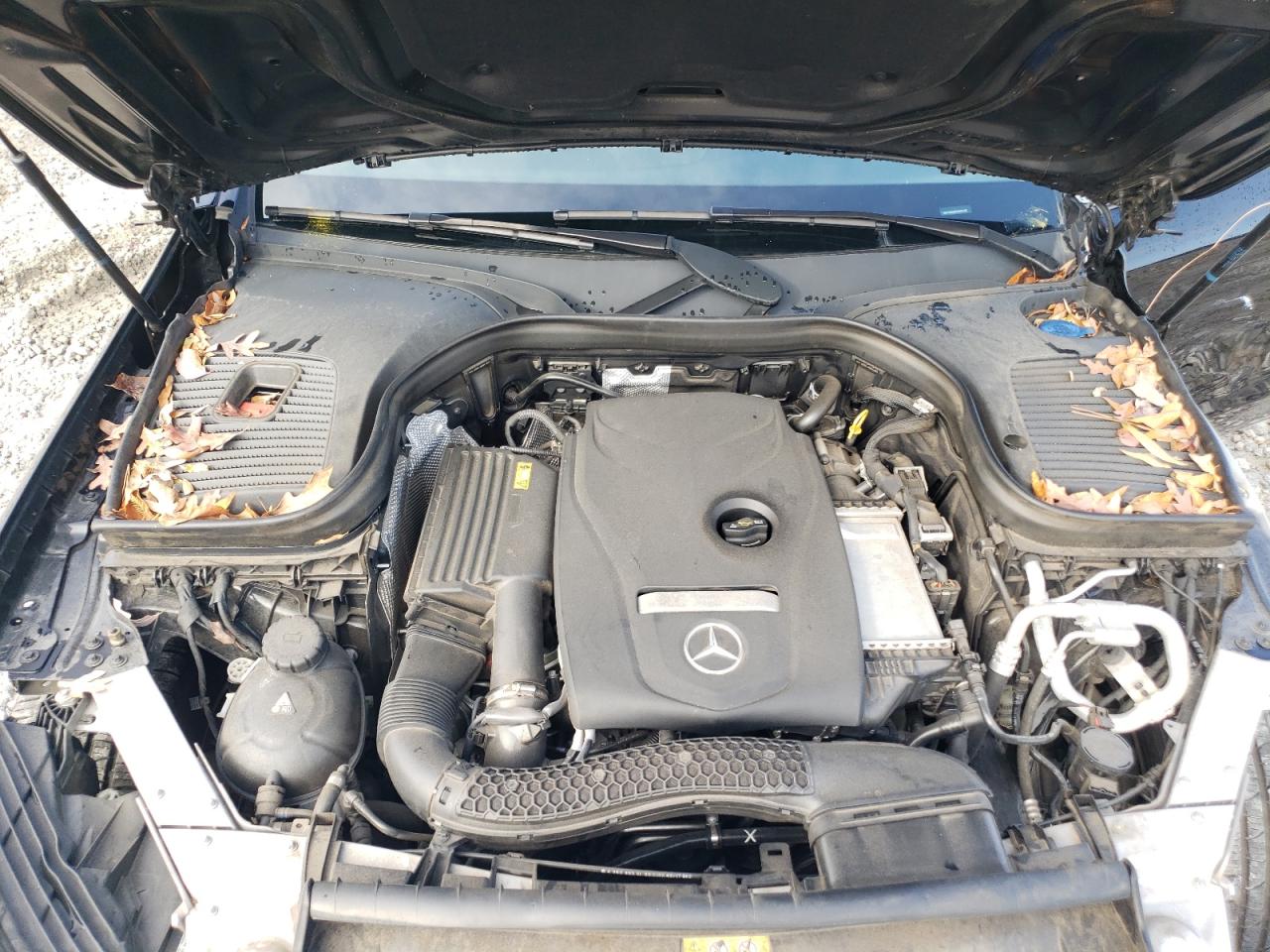 2018 Mercedes-Benz GLC VIN WDC0G4JB5JV074192 Copart auction photo, front end / side damage thumbnail 12
