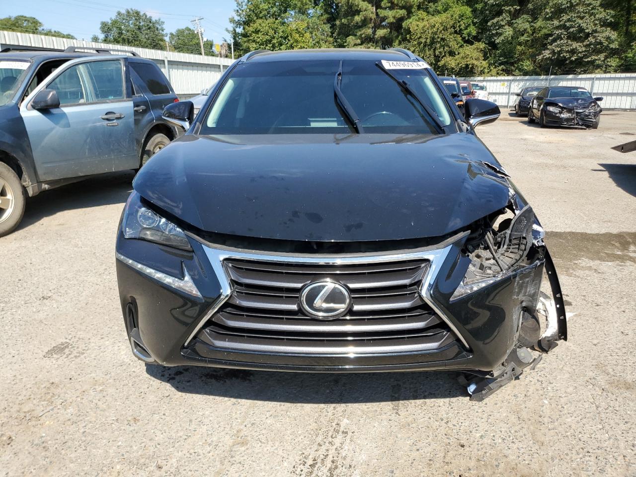 2016 Lexus NX VIN JTJYARBZ8G2036580 Copart auction photo, frame damage / front end damage thumbnail 5
