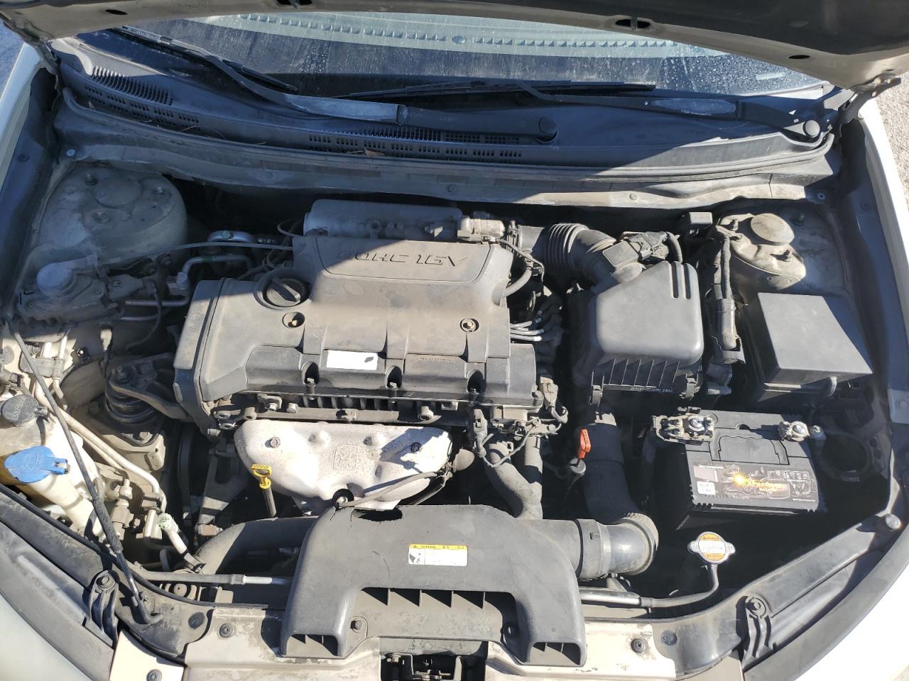 2010 Hyundai Elantra VIN KMHDU4AD7AU076139 Copart auction photo, all over damage thumbnail 12