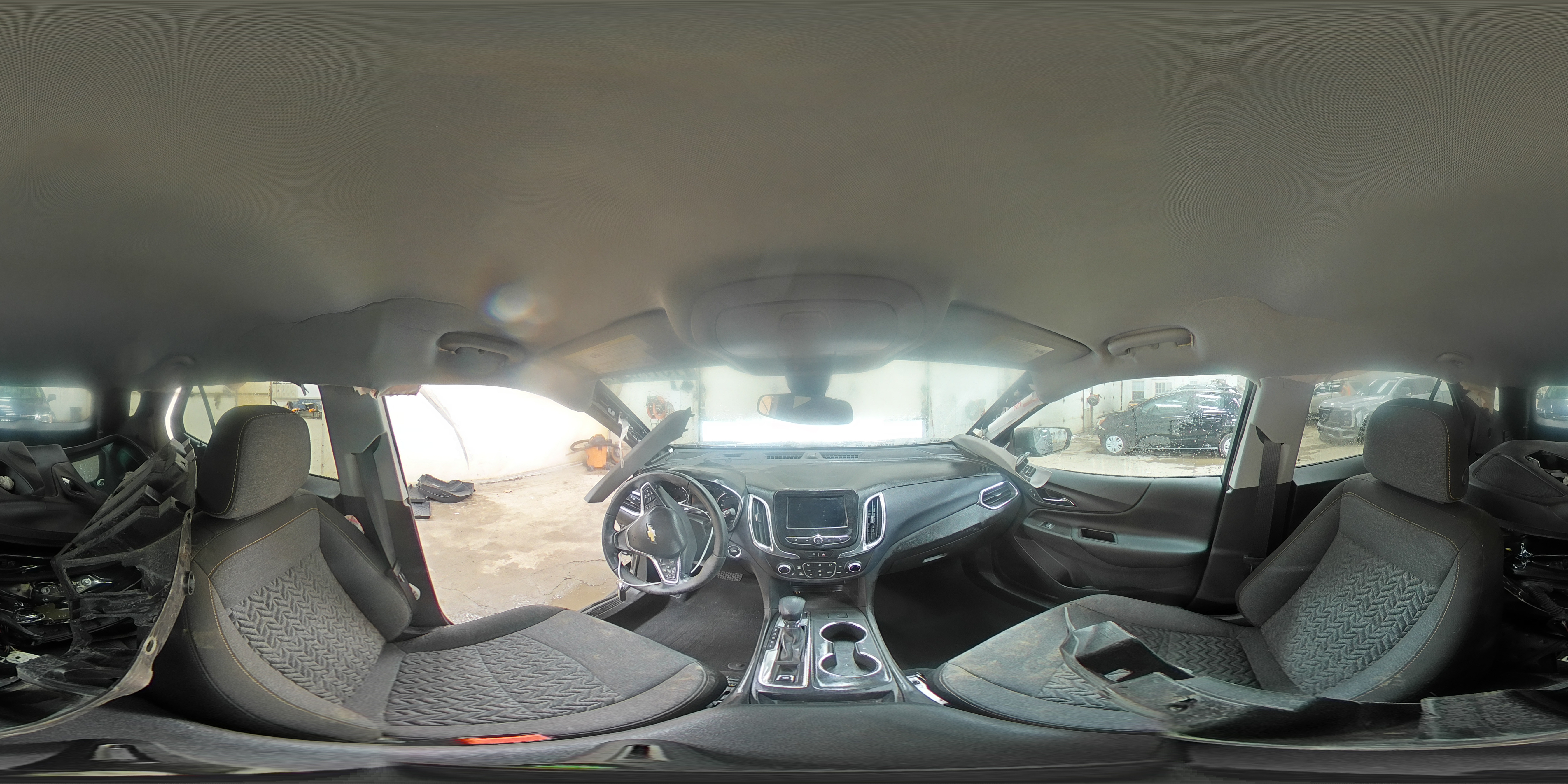 2023 Chevrolet Equinox VIN 3GNAXUEG7PS114763 Copart auction photo, side / front end damage thumbnail 16