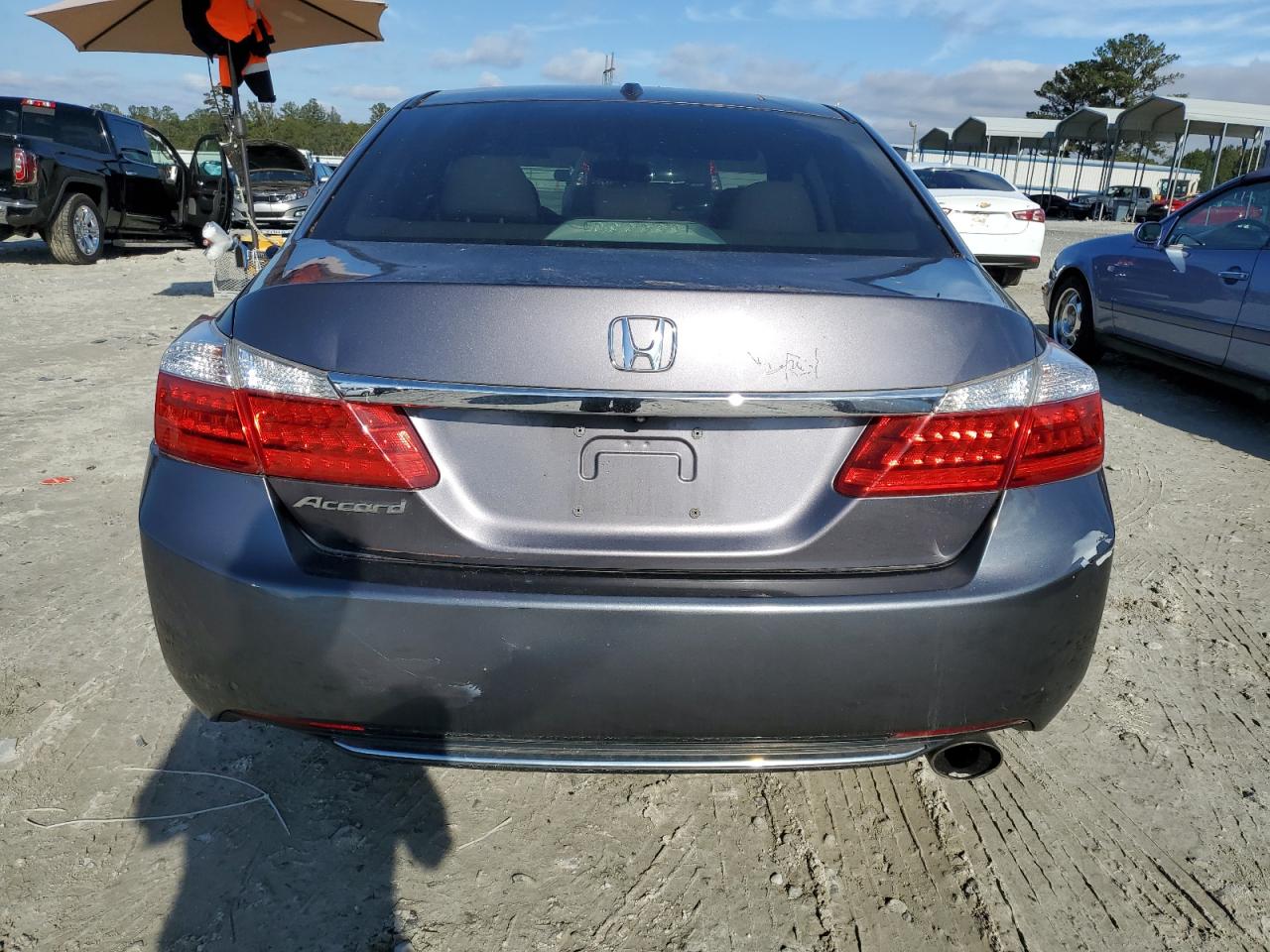 2014 Honda Accord VIN 1HGCR2F86EA098580 Copart auction photo, all over damage thumbnail 6