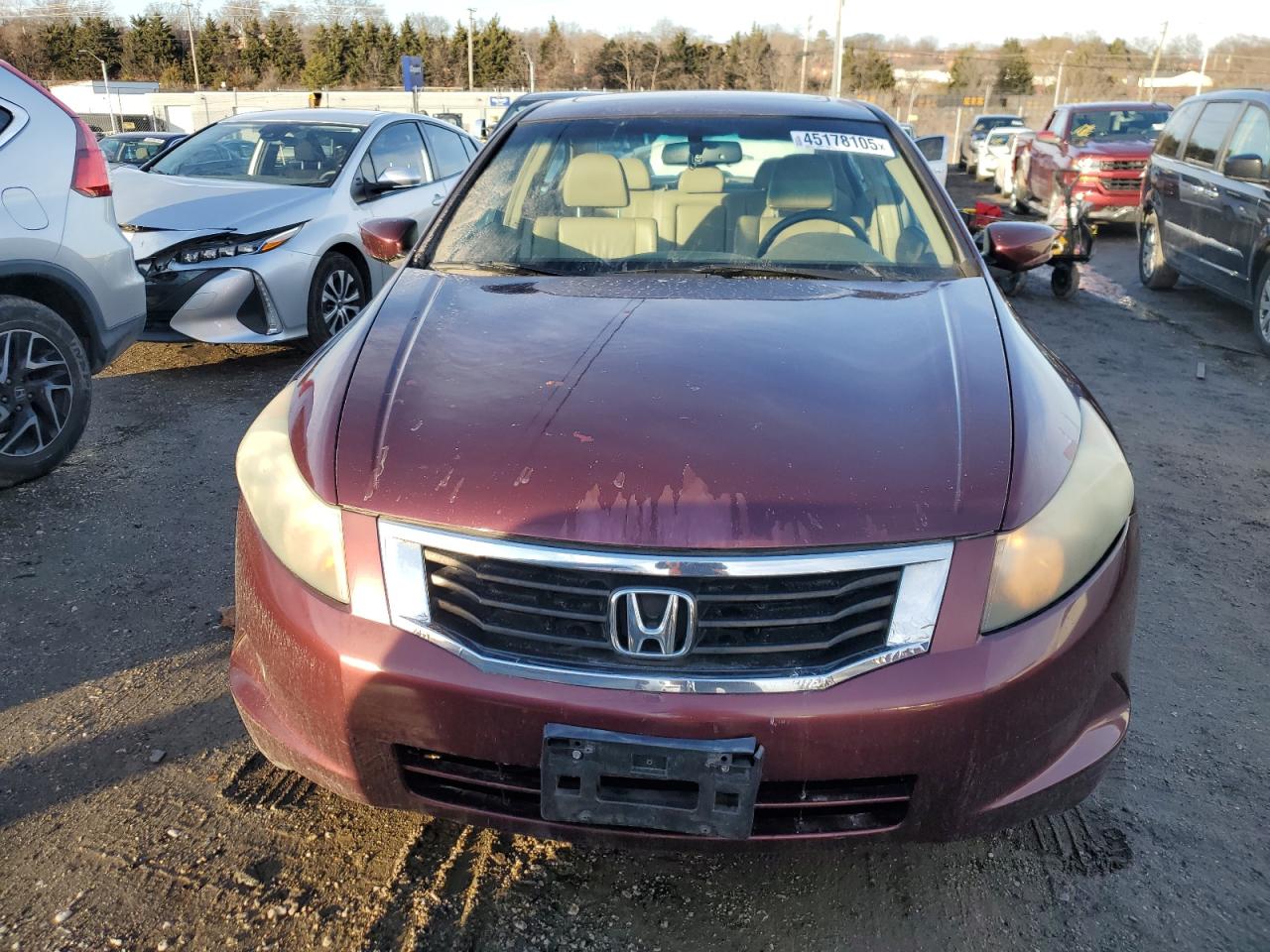2008 Honda Accord VIN 1HGCP26848A098958 Copart auction photo, rear end / minor dent/scratches damage thumbnail 5