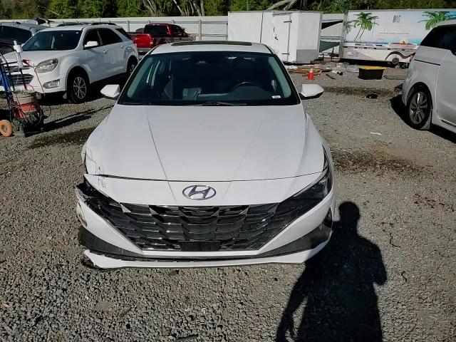 2023 Hyundai Elantra VIN KMHLN4AJ5PU045494 Copart auction photo, front end / side damage thumbnail 10