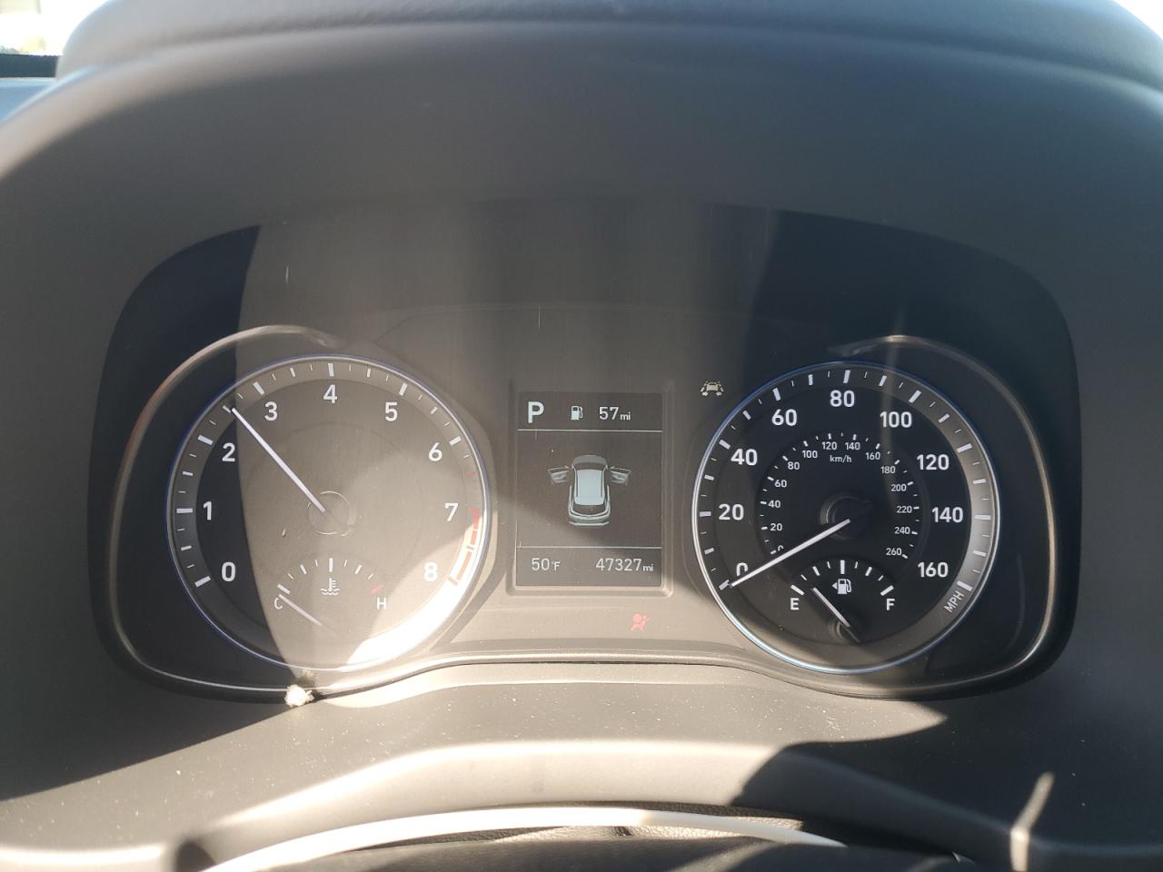 2021 Hyundai Kona VIN KM8K22AA4MU614839 Copart auction photo, side damage thumbnail 9