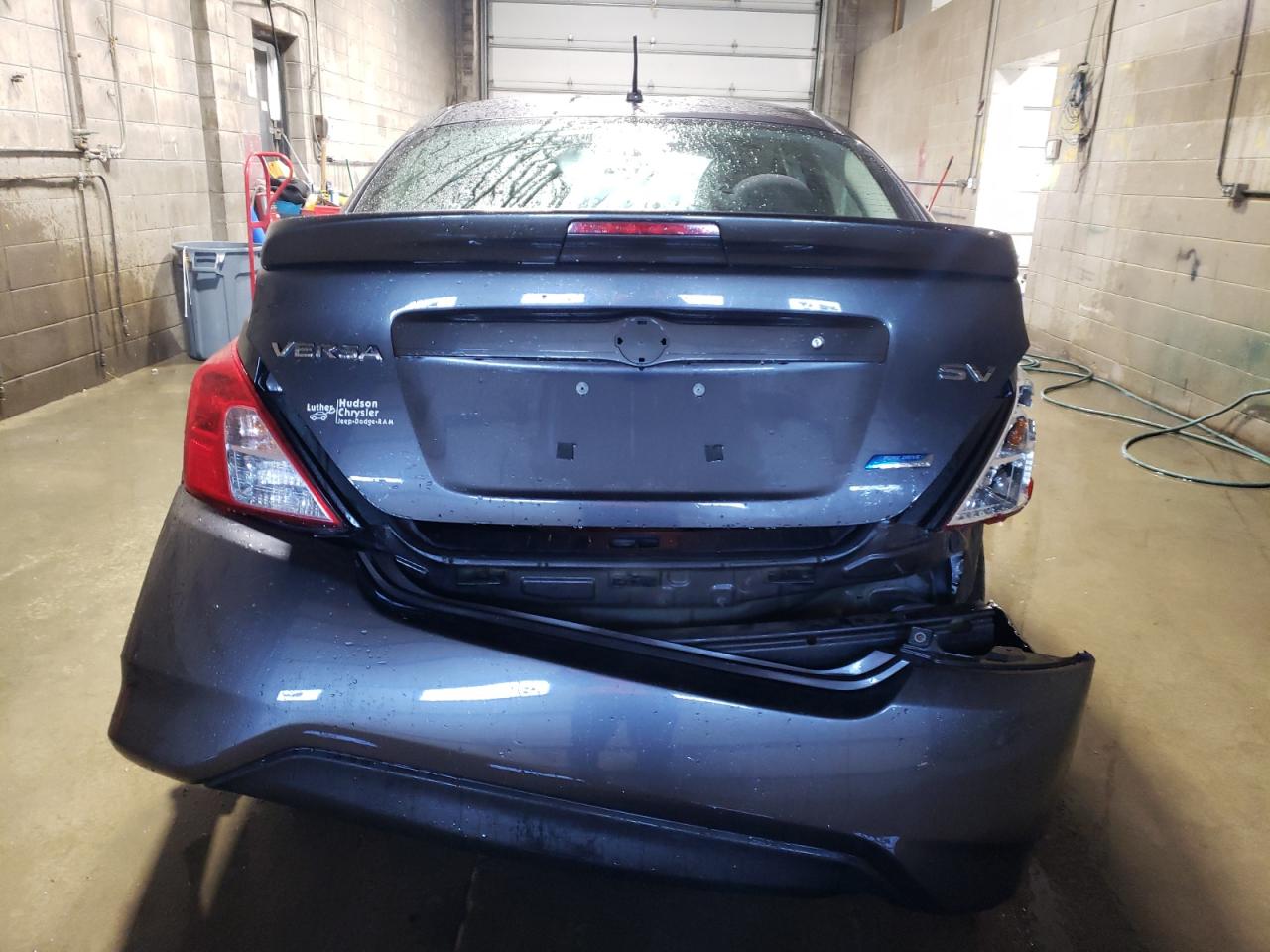 2015 Nissan Versa VIN 3N1CN7AP5FL815408 Copart auction photo, all over damage thumbnail 6