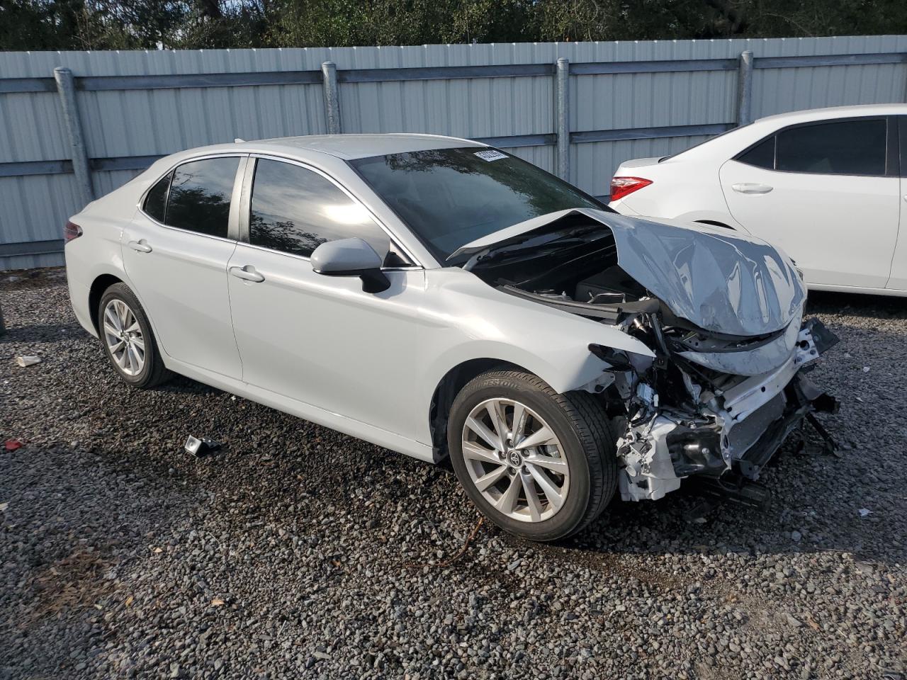 2023 Toyota Camry VIN 4T1C11AK7PU142828 Copart auction photo, front end damage thumbnail 4