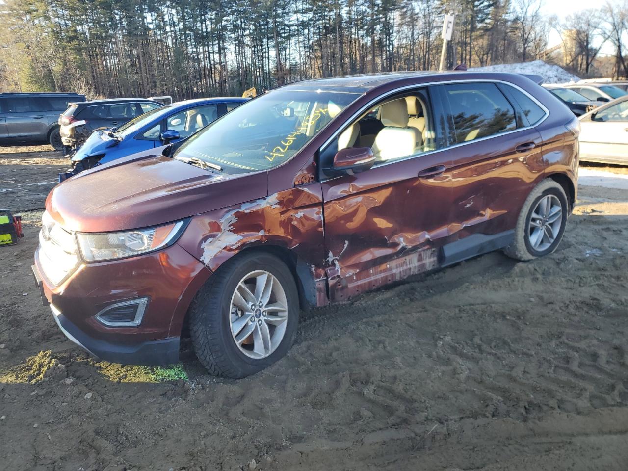 2016 Ford Edge VIN 2FMPK4J95GBC33096