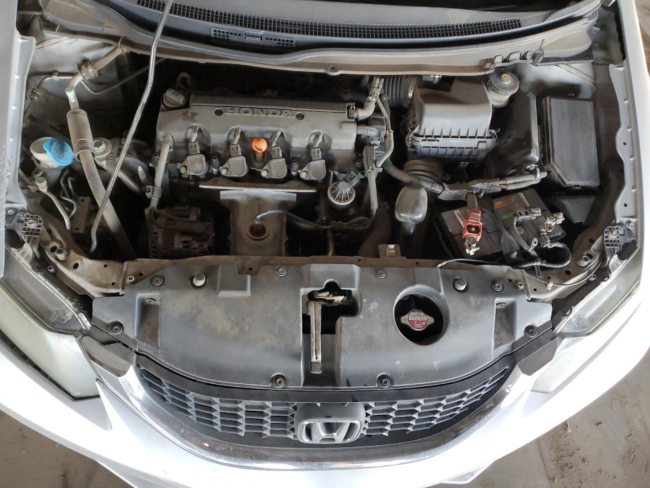 2015 Honda Civic VIN 2HGFB2F52FH523397 Copart auction photo, all over damage thumbnail 11