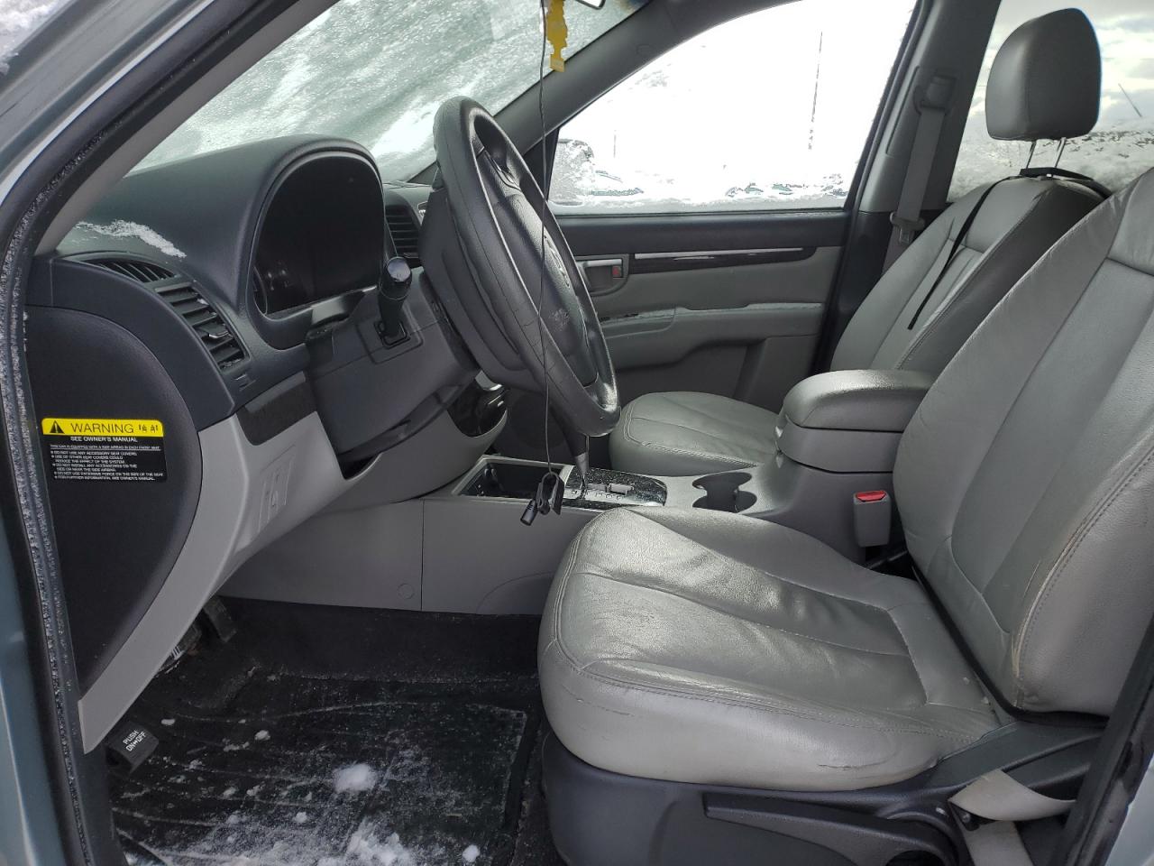 2009 Hyundai Santa Fe VIN 5NMSG13DX9H249394 Copart auction photo, front end damage thumbnail 7