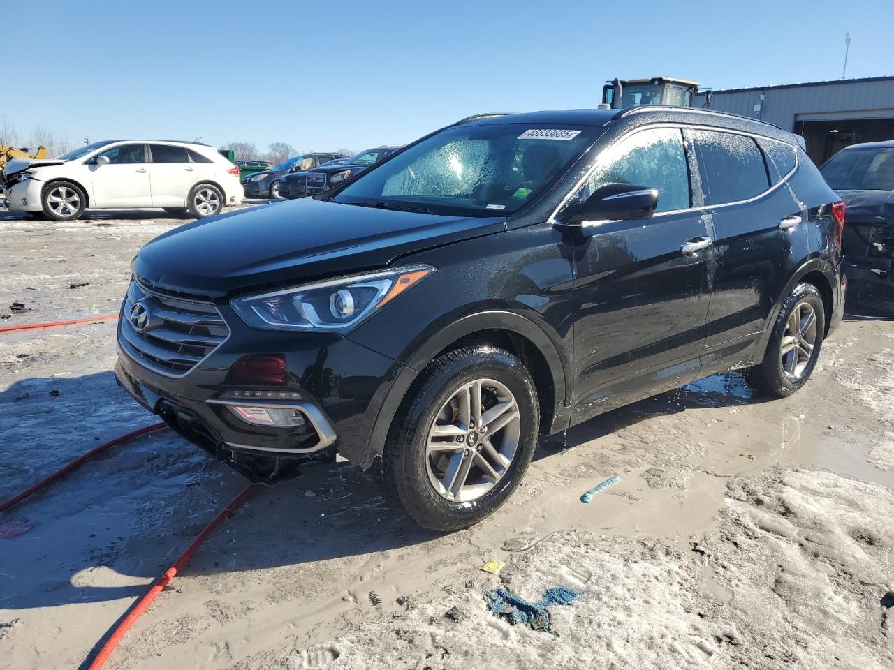 2017 Hyundai Santa Fe VIN 5NMZU3LB4HH008933