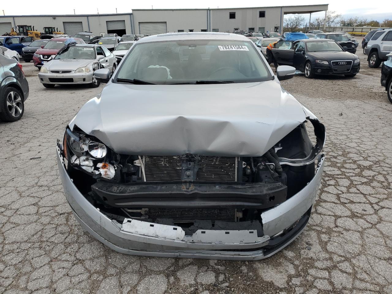 2015 Volkswagen Passat VIN 1VWCV7A33FC003303 Copart auction photo, front end / mechanical damage thumbnail 5