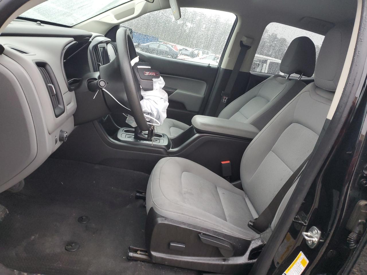 2019 GMC Canyon VIN 1GTG5BEA1K1108282 Copart auction photo, front end / side damage thumbnail 7
