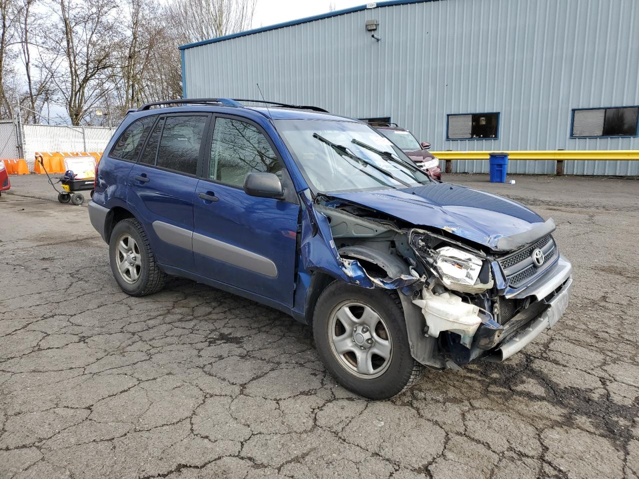 2005 Toyota RAV 4 VIN JTEGD20V550048932 Copart auction photo, front end damage thumbnail 4