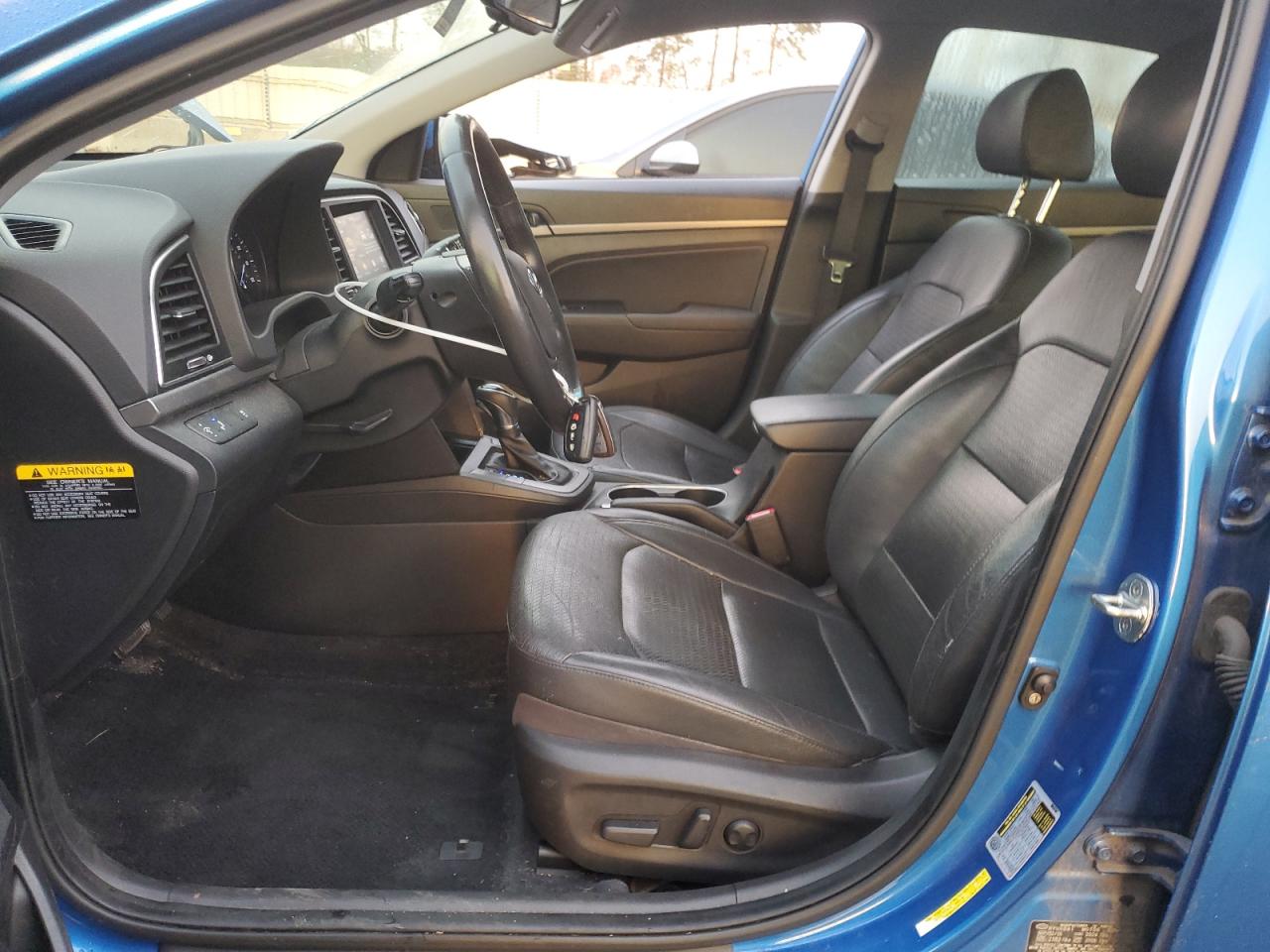 2017 Hyundai Elantra VIN KMHD84LF2HU281266 Copart auction photo, side / rear end damage thumbnail 7