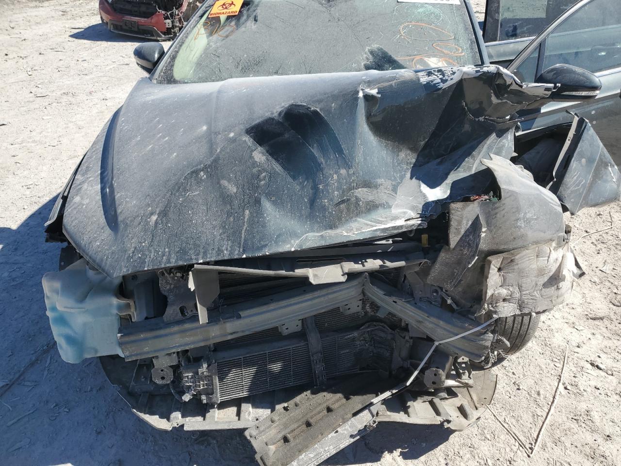 2015 Ford Fusion VIN 1FA6P0HD1F5101076 Copart auction photo, front end damage thumbnail 12
