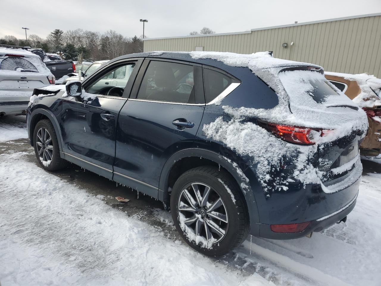 2018 Mazda CX-5 VIN JM3KFBDMXJ0342094 Copart auction photo, front end damage thumbnail 2