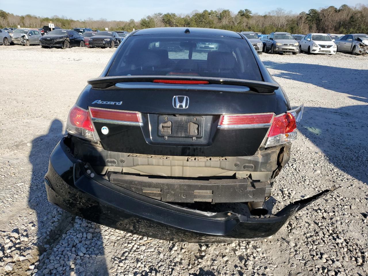 2012 Honda Accord VIN 1HGCP2F85CA112536 Copart auction photo, rear end damage thumbnail 6