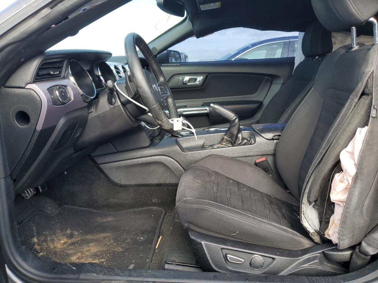 2017 Ford Mustang VIN 1FA6P8CF2H5289004 Copart auction photo, side / rear end damage thumbnail 7