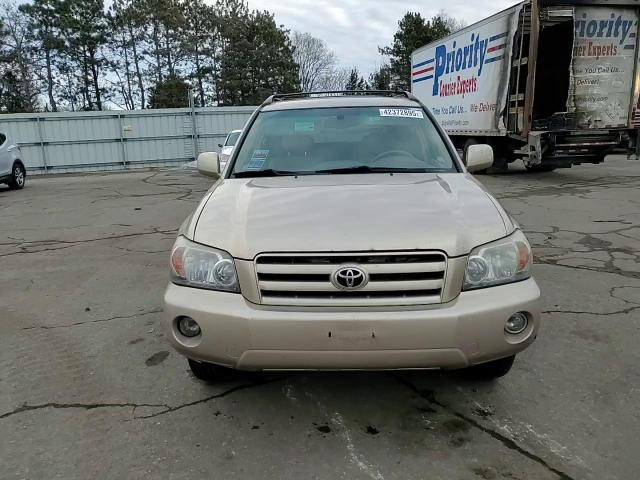 2005 Toyota Highlander VIN JTEEP21A850071390 Copart auction photo, rear end damage thumbnail 12