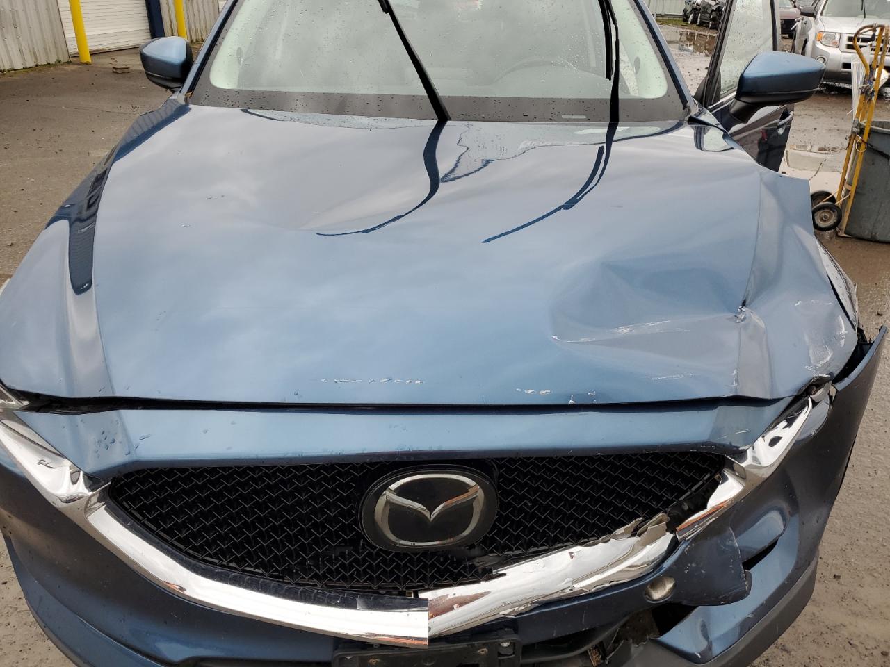 2019 Mazda CX-5 VIN JM3KFBCM8K1676542 Copart auction photo, front end / side damage thumbnail 14