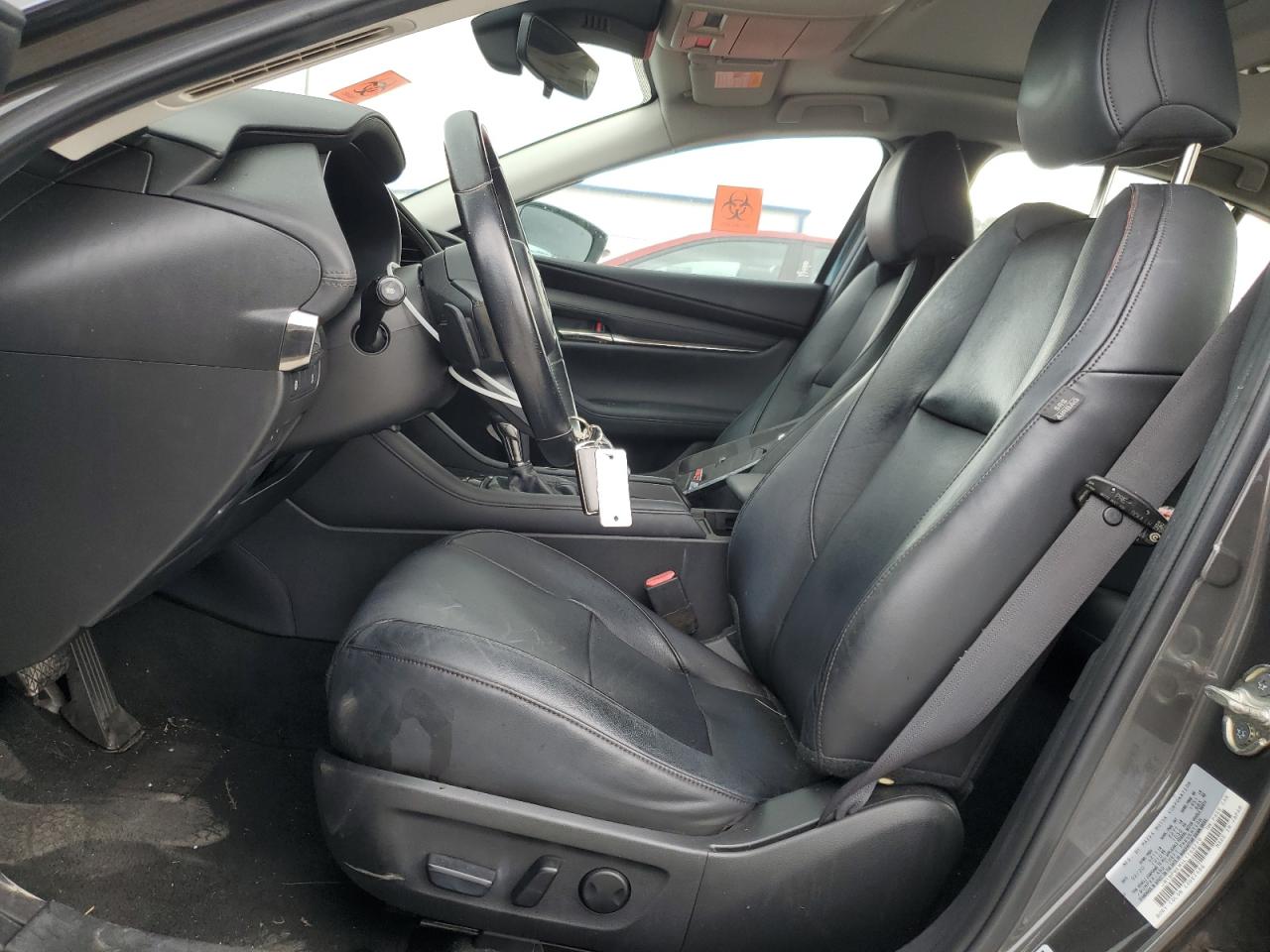2020 Mazda 3 VIN JM1BPBEM4L1168279 Copart auction photo, front end damage thumbnail 7