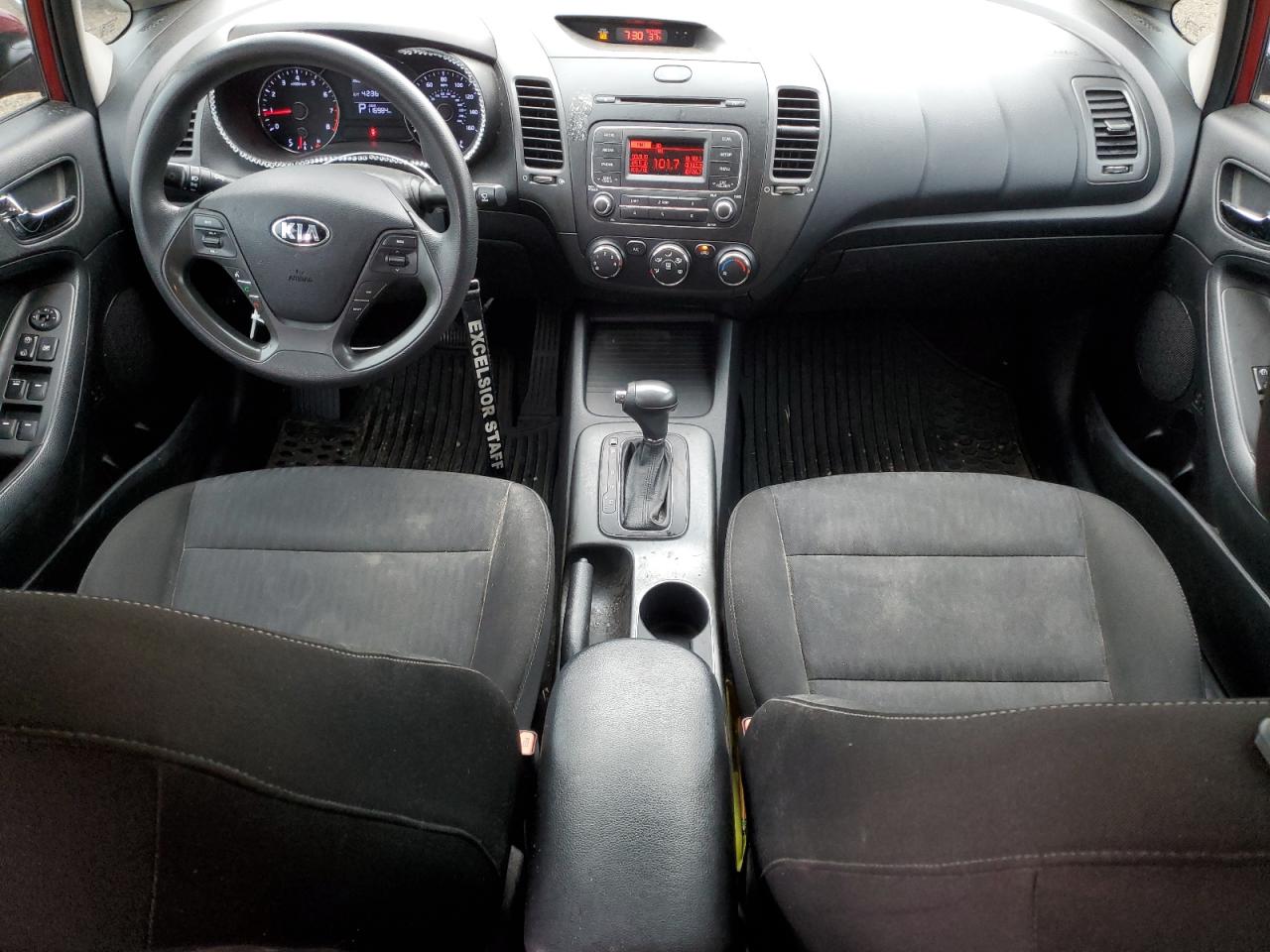 2016 KIA Forte VIN KNAFK4A67G5612477 Copart auction photo, rear end damage thumbnail 8