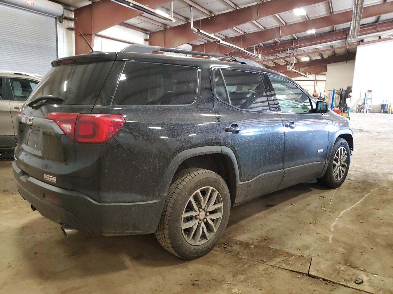 2017 GMC Acadia VIN 1GKKNTLS0HZ309326 Copart auction photo, front end / side damage thumbnail 3
