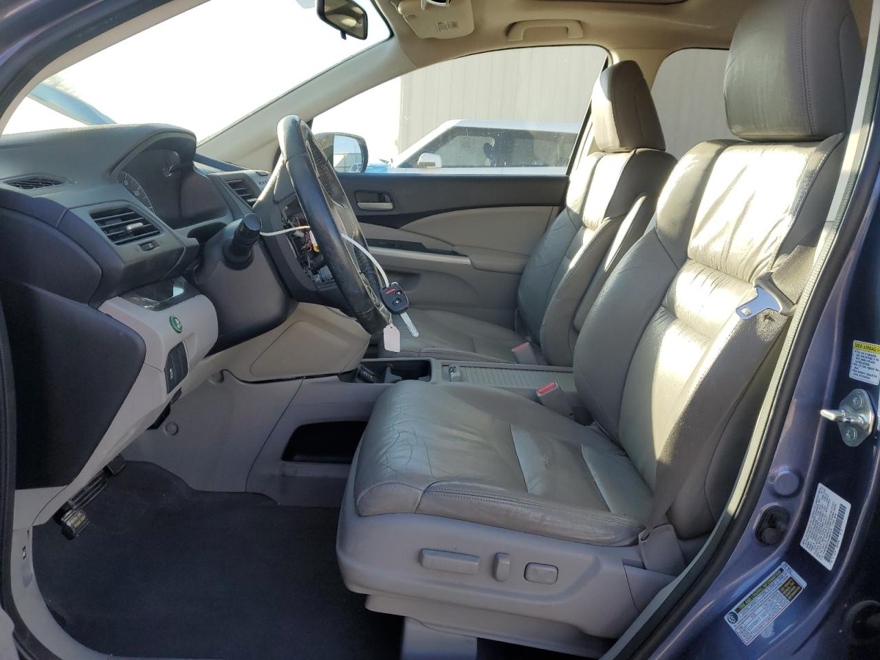 2013 Honda CR-V VIN 2HKRM4H74DH667974 Copart auction photo, rear end / front end damage thumbnail 7