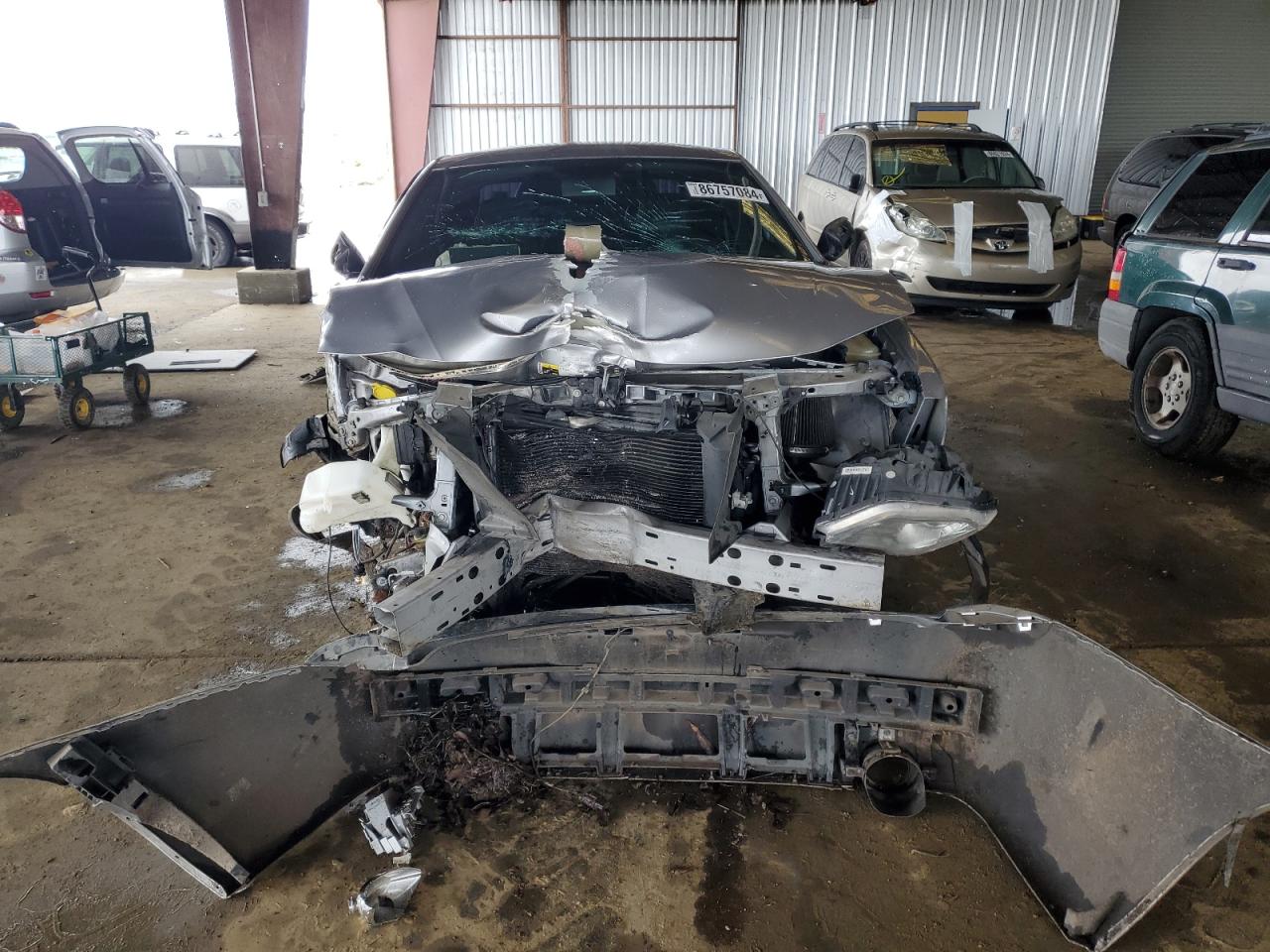 2014 Chrysler 300 VIN 2C3CCAET6EH118283 Copart auction photo, all over / undercarriage damage thumbnail 5