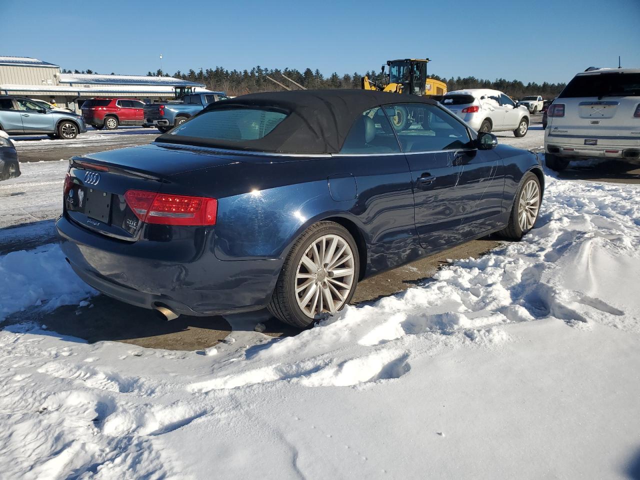 2010 Audi A5 VIN WAULFAFH6AN013206 Copart auction photo, all over damage thumbnail 3