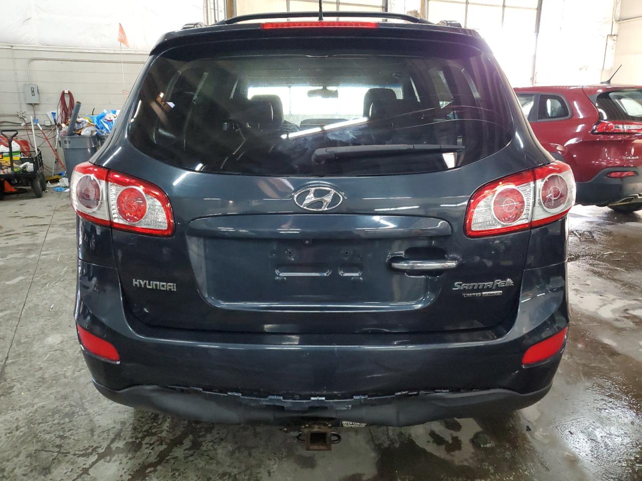 2011 Hyundai Santa Fe VIN 5XYZKDAG4BG089671 Copart auction photo, hail damage thumbnail 6