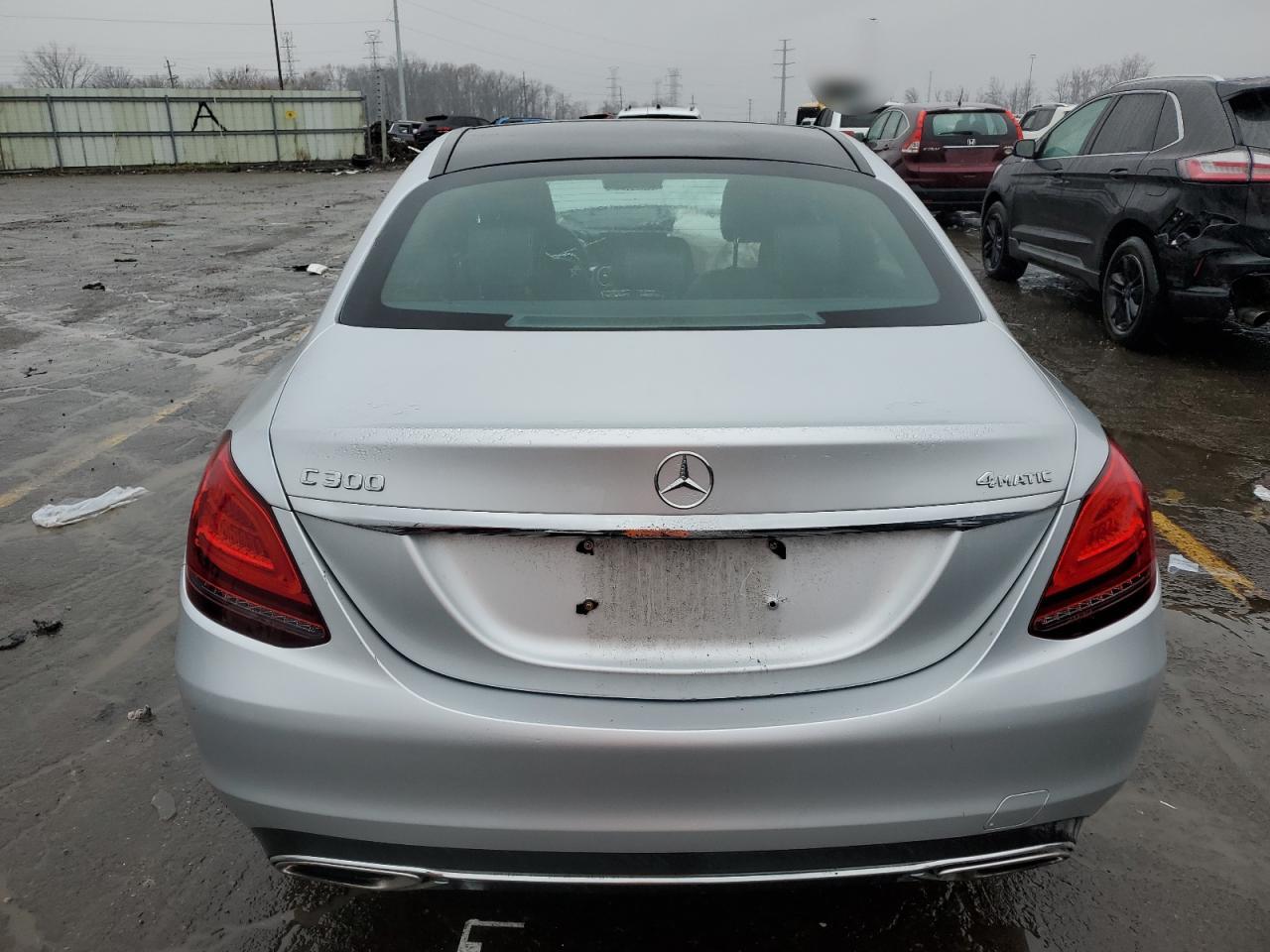 2021 Mercedes-Benz C-klasse VIN W1KWF8EB8MR610589 Copart auction photo, front end damage thumbnail 6