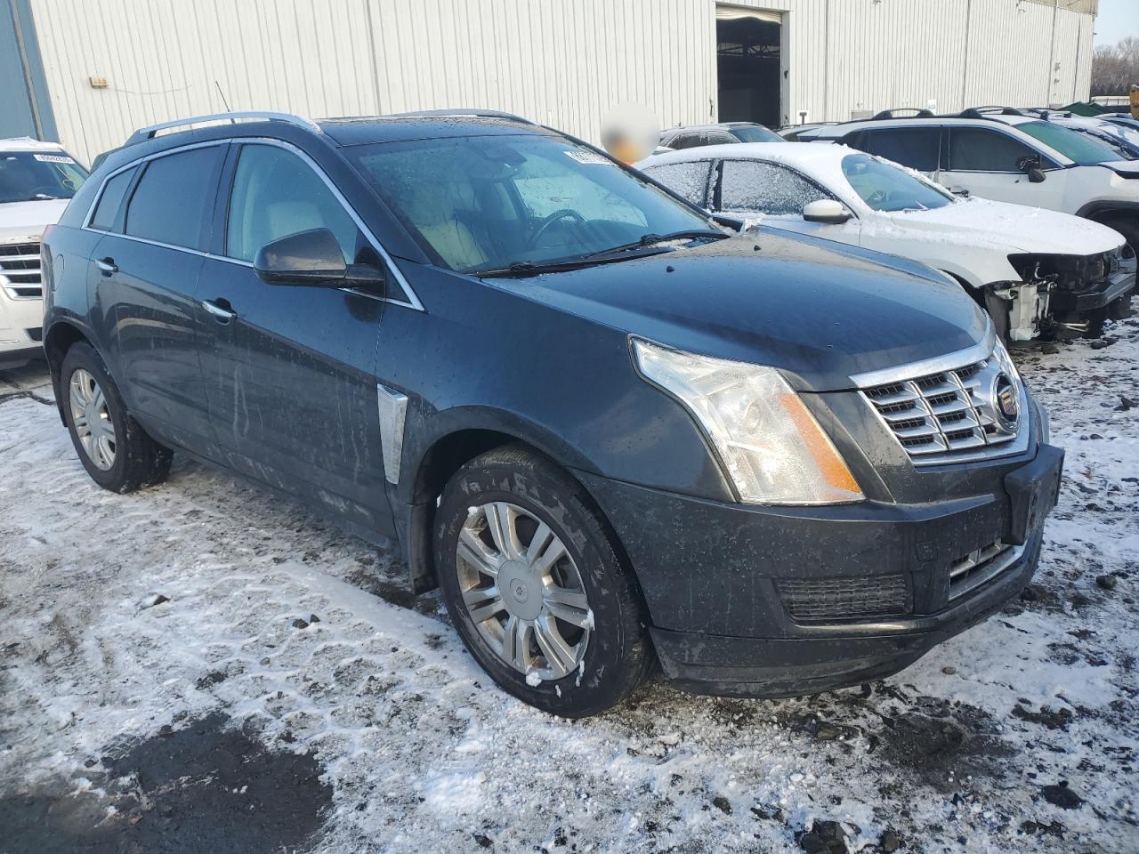 2014 Cadillac SRX VIN 3GYFNBE34ES644315 Copart auction photo, rear end damage thumbnail 4