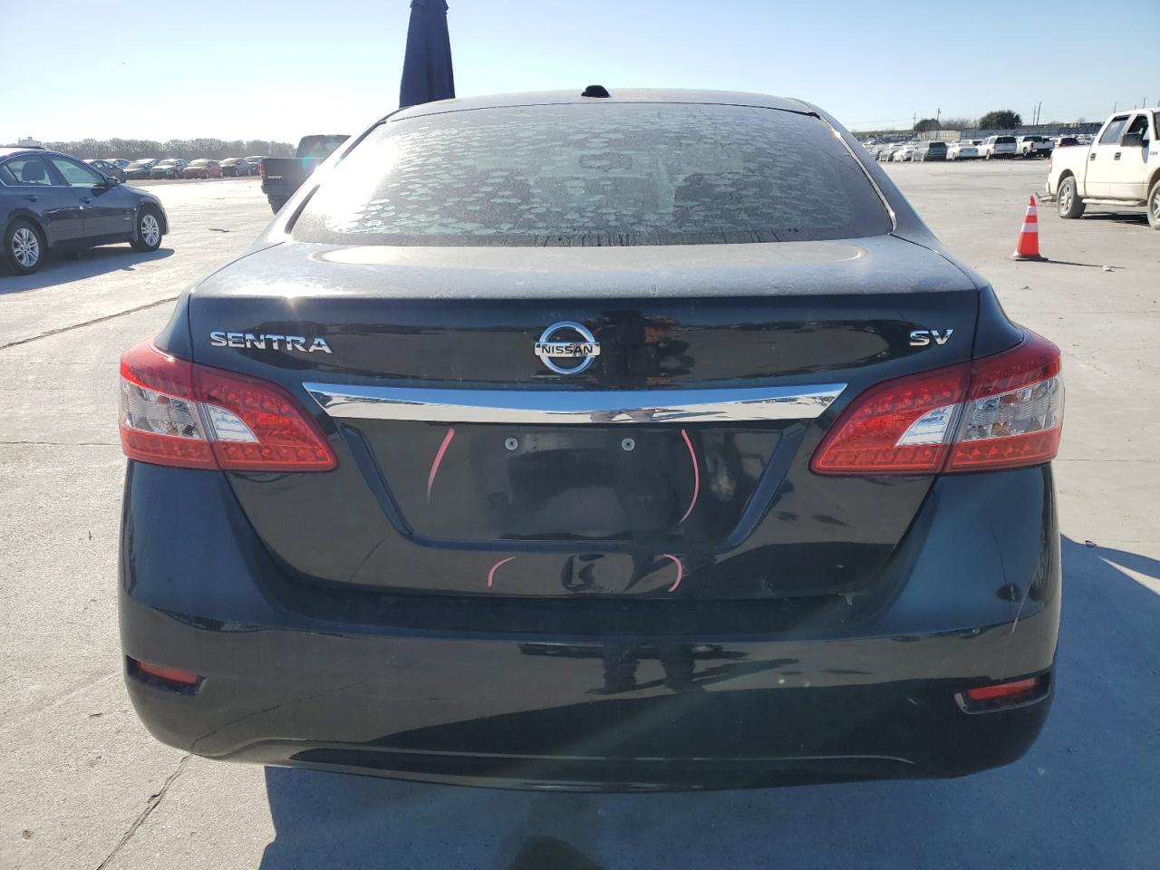 2015 Nissan Sentra VIN 3N1AB7AP1FL678094 Copart auction photo, side damage thumbnail 6