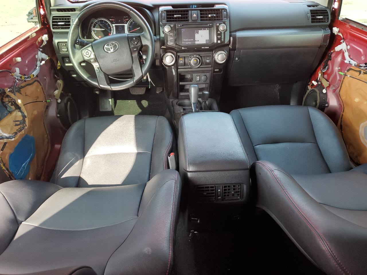 2016 Toyota 4Runner VIN JTEBU5JRXG5394204 Copart auction photo, all over damage thumbnail 8