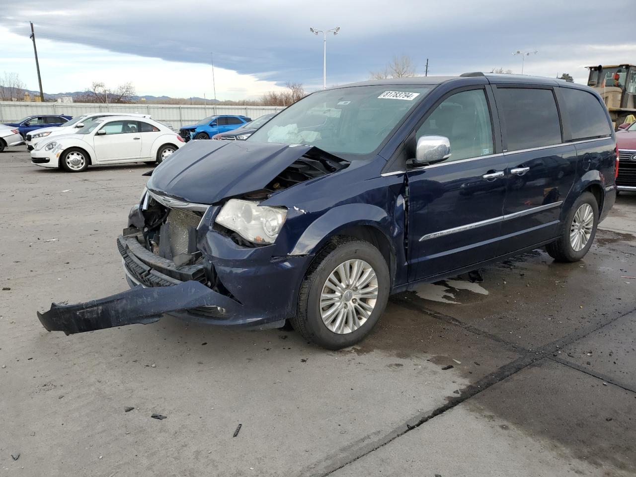 2013 Chrysler Town & Country VIN 2C4RC1GG2DR608170