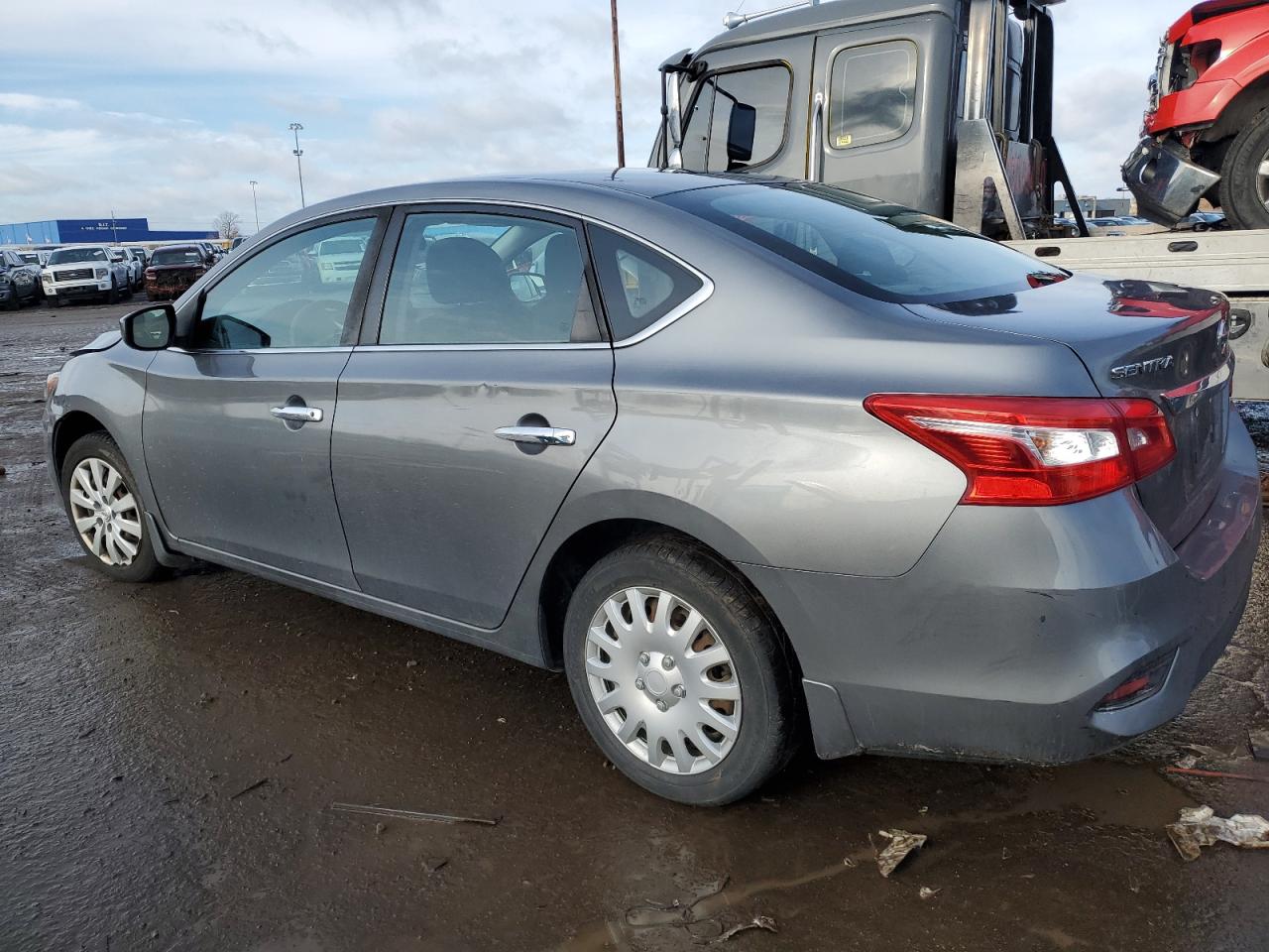 2017 Nissan Sentra VIN 3N1AB7AP6HY325887 Copart auction photo, front end damage thumbnail 2